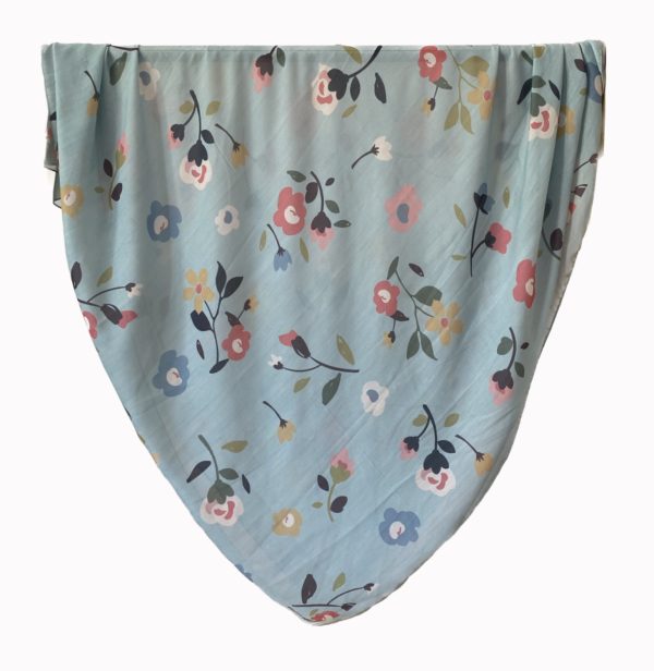 روسری نخی آبی آروم - Image 1