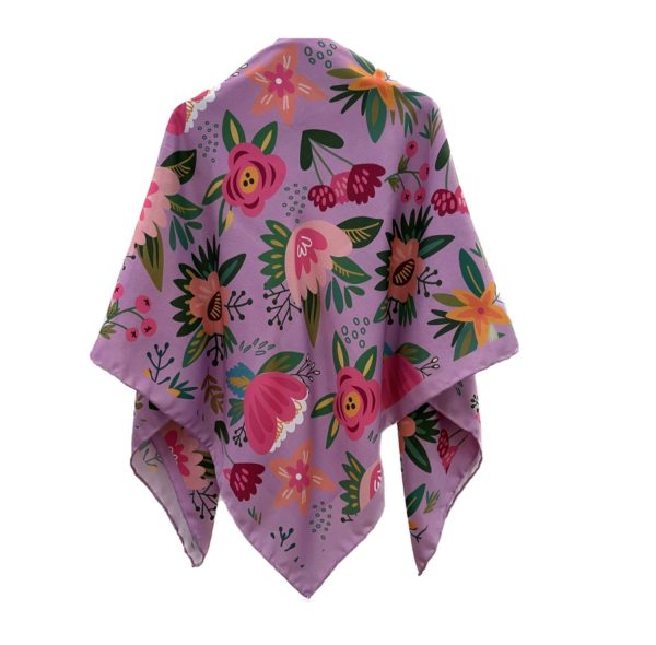 BaqBeheshtYasi روسری نخ گارزا باغ بهشت یاسی - Image 1