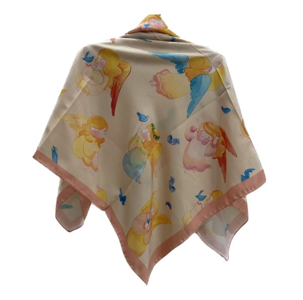 FereshteMehraboon روسری نخ گارزا قواره کوچک فرشته مهربون - Image 1