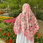 روسری ابریشم گل من - Image 2