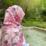 روسری ابریشم گل من