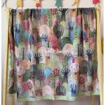 روسری نخی قواره متوسط (قواره 110) جنگل سبز - Image 2