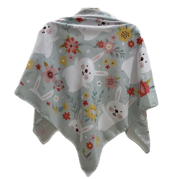 KhargooshTopoli روسری نخ گارزا قواره کوچک خرگوش تپلی - Image 1