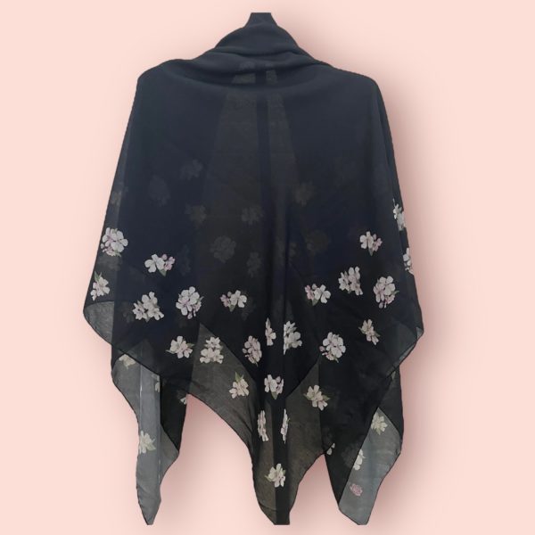 MahboobHashiye روسری نخی محبوب زیبا حاشیه دار - Image 1