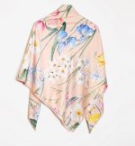 روسری ابریشم نرگس - Image 3