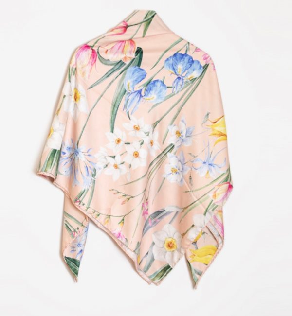 روسری ابریشم نرگس - Image 3