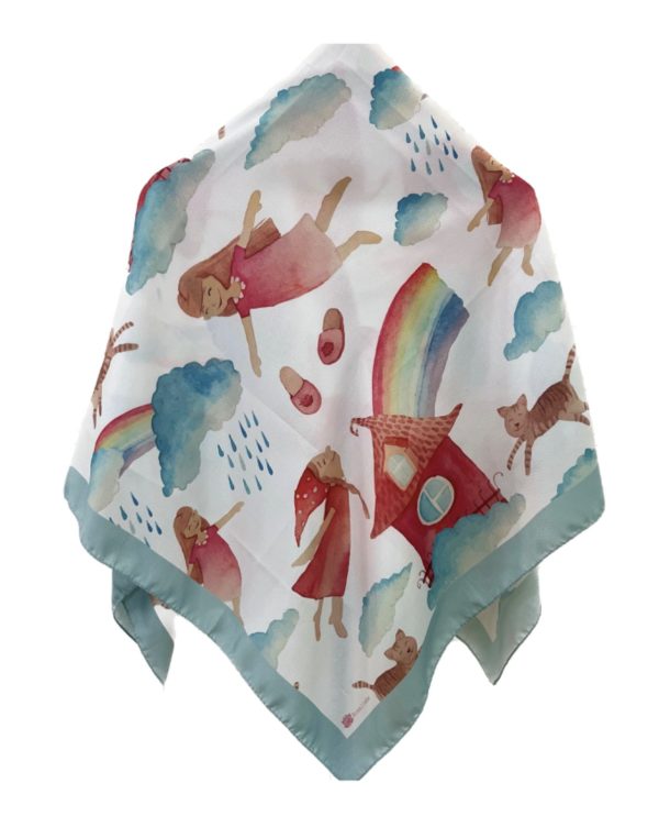 ParvazQeseha روسری نخ گارزا قواره کوچک پرواز قصه ها - Image 1