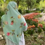 روسری ابریشم غنچه - Image 2