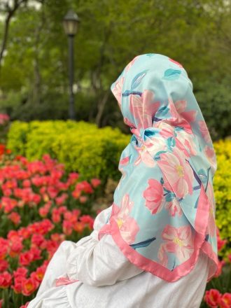 روسری رویای آبی