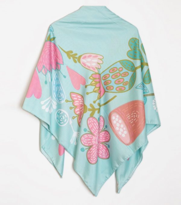 ShaDAbi روسری نخ گارزا شادی آبی - Image 1