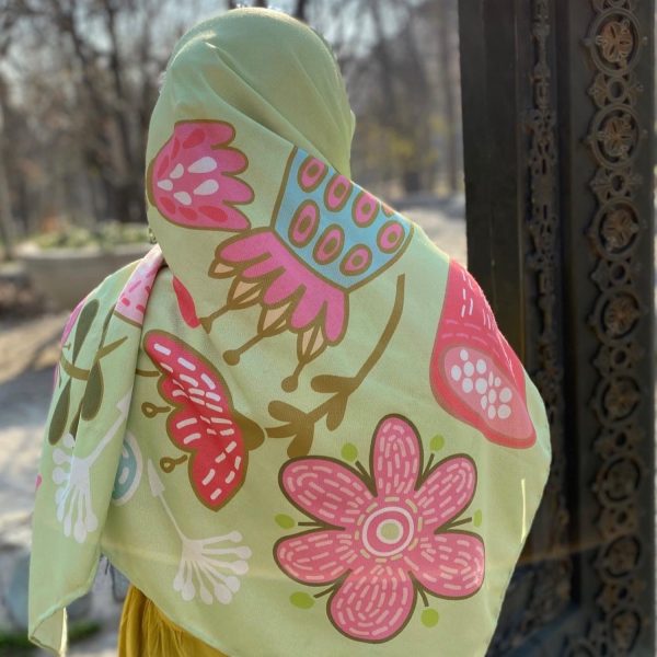 ShaDSabz روسری نخ گارزا شادی سبز - Image 1