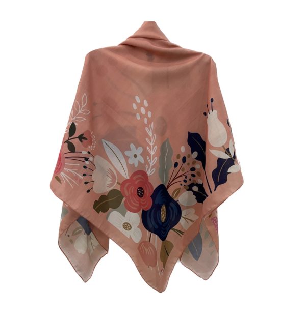 روسری نخی شادان گلبهی - Image 1