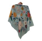 روسری نخی شیرین آبی