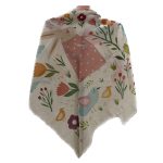 روسری نخی بچه گانه (قواره 90) صبح مزرعه - Image 3