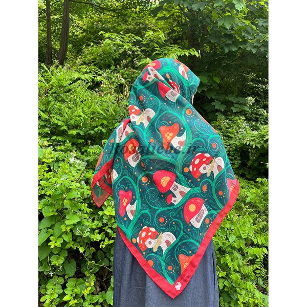 gharchooli-1 روسری نخی قارچولی - Image 1