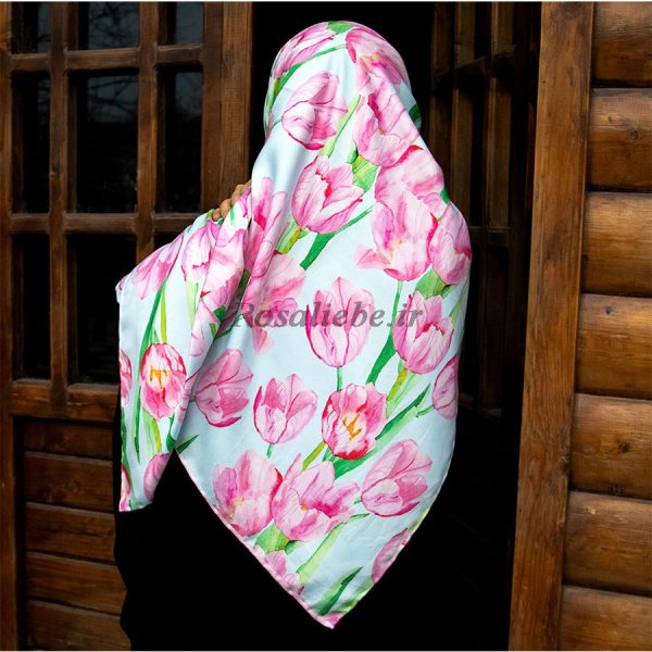 parnian-1 روسری ابریشم پرنیان - Image 1