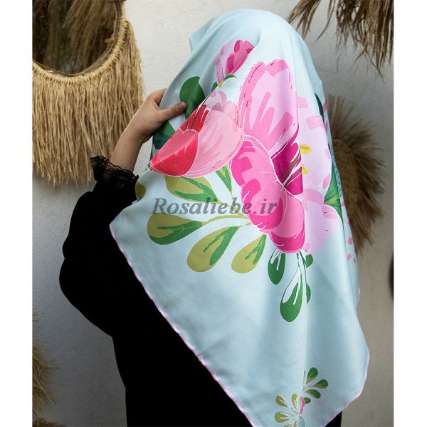 روسری ابریشم پوپک - Image 2