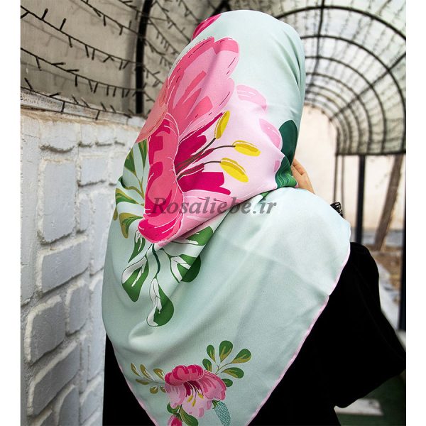 روسری ابریشم پوپک - Image 1