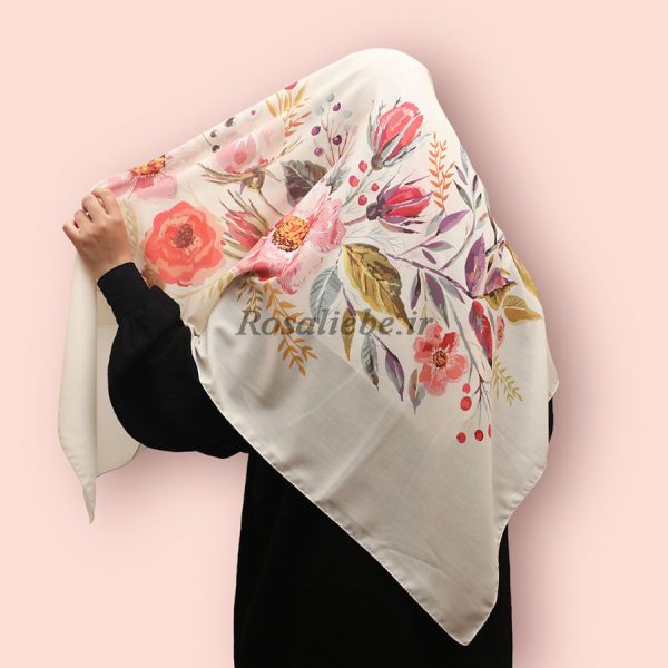 shideKerem-1 روسری نخی شیده کرم - Image 1