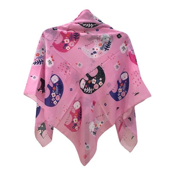 Tanbalak روسری نخی قواره متوسط (قواره 110) تنبلک - Image 1