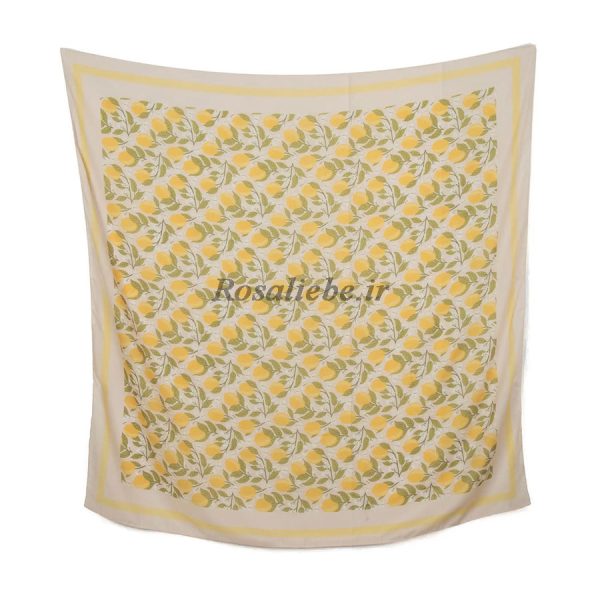 روسری نخی لیمویی - Image 2
