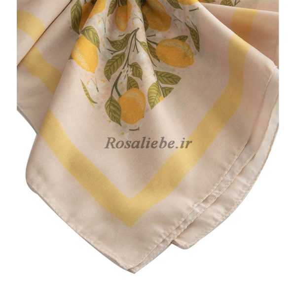 روسری نخی لیمویی - Image 3