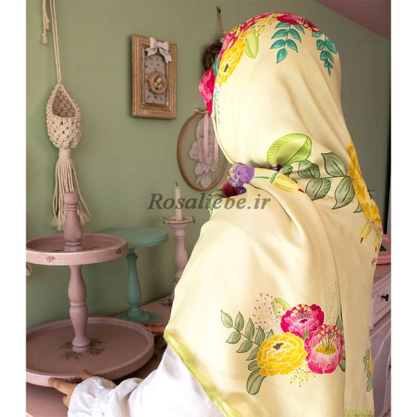 Negara-1 روسری ابریشم نگارا - Image 1