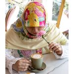 روسری ابریشم نگارا - Image 2