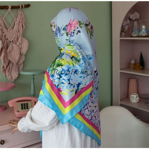 روسری ابریشم ادریسی - Image 2