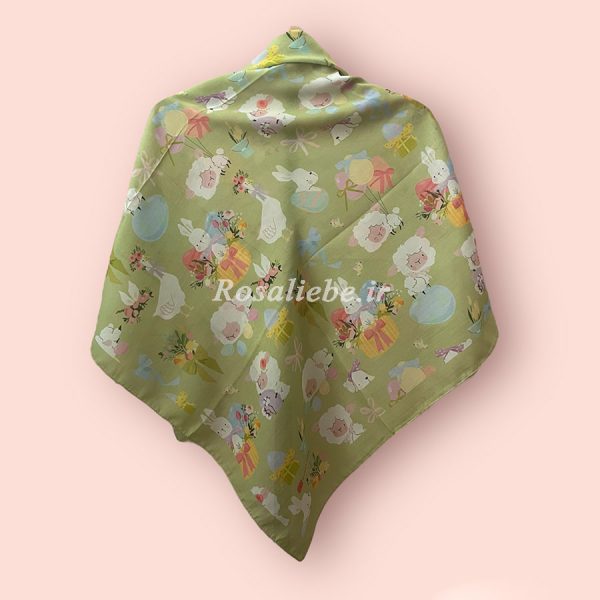 روسری نخی قواره متوسط (قواره 110) ببعی - Image 1