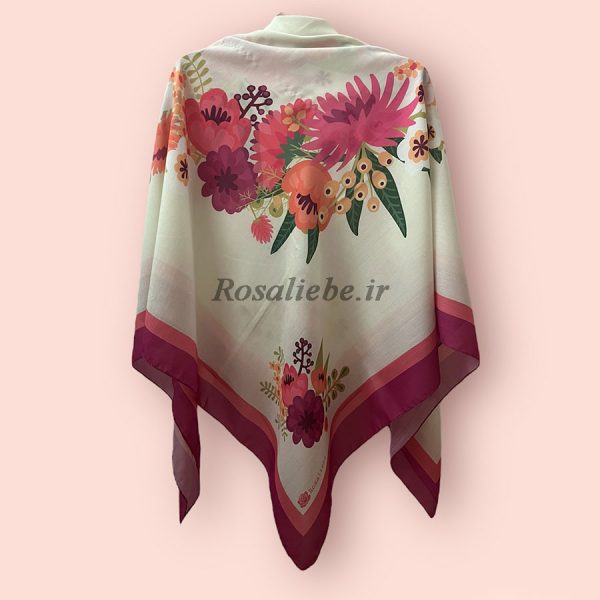 behgol-1 روسری نخی به گل - Image 1
