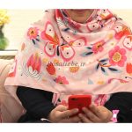 روسری نخی پروانه صورتی - Image 2