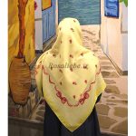 روسری نخی رزا لیمویی