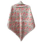 روسری ابریشم گل گلی - Image 3