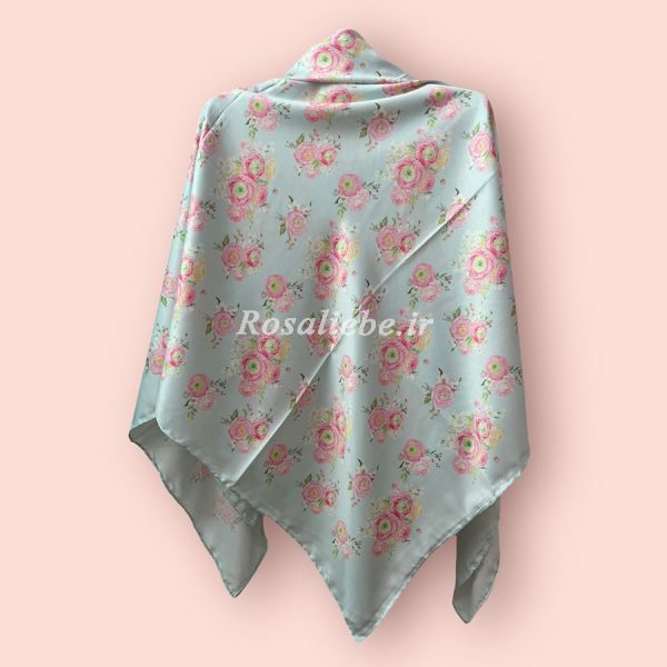 روسری ابریشم رزی - Image 2