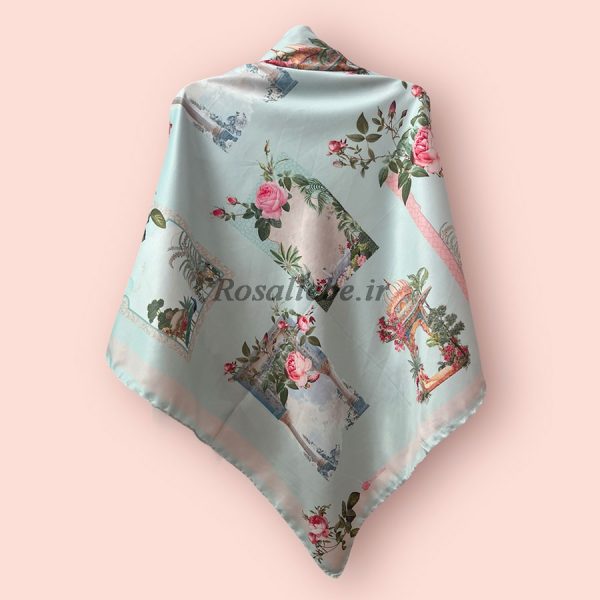 روسری ابریشم طاووس - Image 3