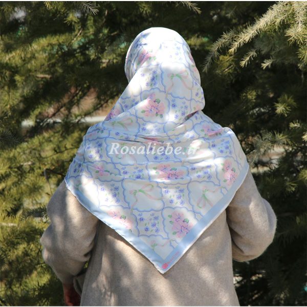 golChr-1 روسری ابریشم گلچهره - Image 1