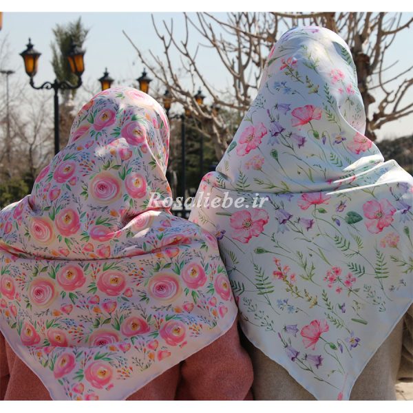 golPari-2 روسری ابریشم گلپری - Image 1